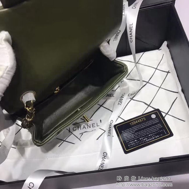 香奈兒CHANEL 升級版A1115進口小羊皮全新經典金銀鏈肩背斜挎包 DSC1178